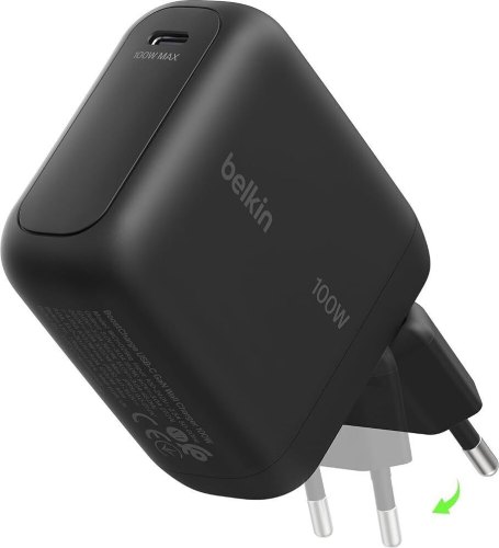 BELKIN 100W WALL CHARGER BLACK
