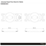 StarTech.com Tripod Tablet Houder met Statief