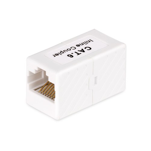 StarTech.com 5-Pack RJ45 Koppelstuk, Inline Cat6 Coupler, Female naar Female (F/F) T568B Connector, UTP Verlengblokje, Unshielded Ethernet Kabel Verlengstuk