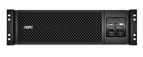 APC Smart-UPS On-Line SRT5KRMXLI-6W - 5000VA ,6x C13, 4x C19 uitgang, rackmountable, Embedded NMC, 6 jaar garantie