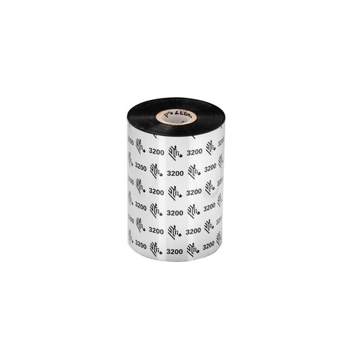 Zebra 3200 Wax/Resin thermal ribbon 450 m Zwart
