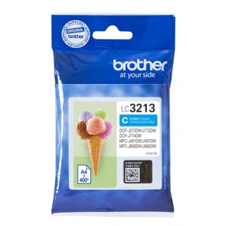Brother LC3213C inktcartridge 1 stuk(s) Origineel Hoog (XL) rendement Cyaan