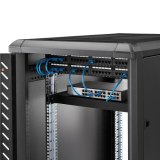 StarTech.com 1U 4-Post Verstelbare Plank voor Server Rack - 150 kg - 49,5 tot 97,4 cm Rack Shelf met Instelbare Montagediepte - Universeel Schap voor 19" AV, Data & Netwerk Rack Apparatuur