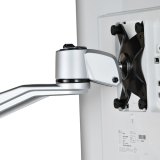 StarTech.com Dual Monitor Arm, Premium Scharnierende Bureau Monitor Beugel voor VESA Schermen tot 30" (10kg), Monitorsteun met Verstelbare Hoogte, Draaien/Kantelen/Zwenken, Klem/Doorvoertule, Zilver