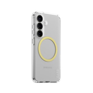 PanzerGlass CARE™ by ® Urban Combat Case Transparent w. Chardonnay Qi Compatible Samsung Galaxy S25 mobiele telefoon behuizingen Hoes Transparant
