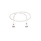 StarTech.com 50cm Thunderbolt 3 Kabel, 40Gbps, 100W PD, 4K/5K, Thunderbolt Gecertificeerd, Thunderbolt 4/USB 3.2/DisplayPort Compatibel, Wit