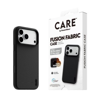 PanzerGlass CARE™ by ® Fusion Fabric Case Black w. MagSafe iPhone 18 Pro Max | 17 Pro Max mobiele telefoon behuizingen 17 cm (6.7") Hoes Zwart