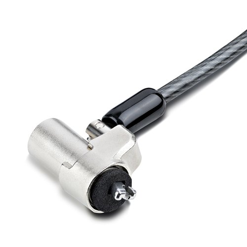 StarTech.com Laptop Kabelslot Compatibel met Noble Wedge&reg;, 2m, Anti-diefstal Kabelslot, Security Kabel voor Dell XPS/Latitude/2-in-1 Notebooks, Snijbestendig, Stalen Beveiligingskabel voor Laptop