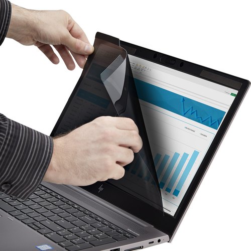 StarTech.com Privacy Filter met Magneetbevestiging voor 14-Inch 16:9 Laptop, Omkeerbare Filter, Laptop Screen Protector, Kijkhoek 60 deg (+/- 30 deg), TAA, Blauw Licht Afscherming