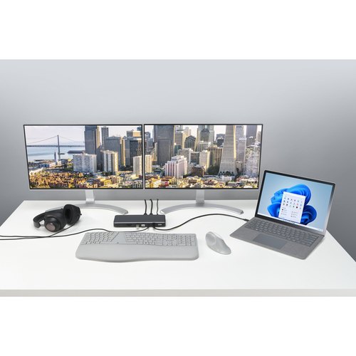 Kensington SD5760T Thunderbolt 4 Dual 4K Docking Station met 96W Power Delivery