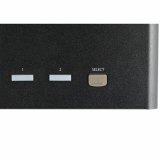 StarTech.com 2 Port Triple Monitor KVM HDMI Switch, 4K 60Hz Ultra HD HDR, Desktop Hub 4K HDMI 2.0 KVM Schakelaar met 2x USB 3.0 (5Gbps) & 4x USB 2.0 HID, Audio, Hotkey Switching, TAA