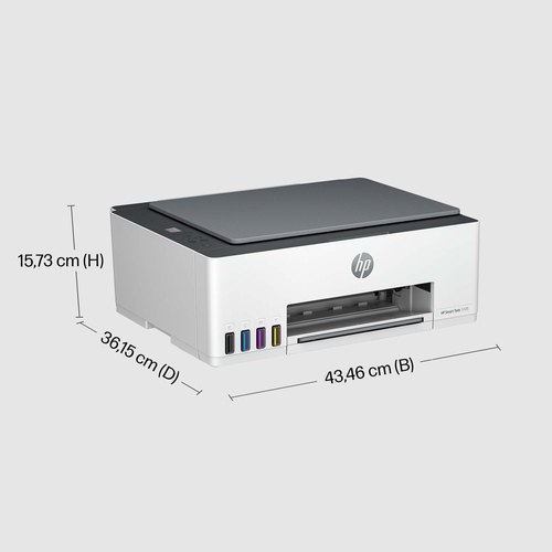 HP Smart Tank 5105 Draadloos All-in-One Kleur Printer, Kopieerapparaat, scanner