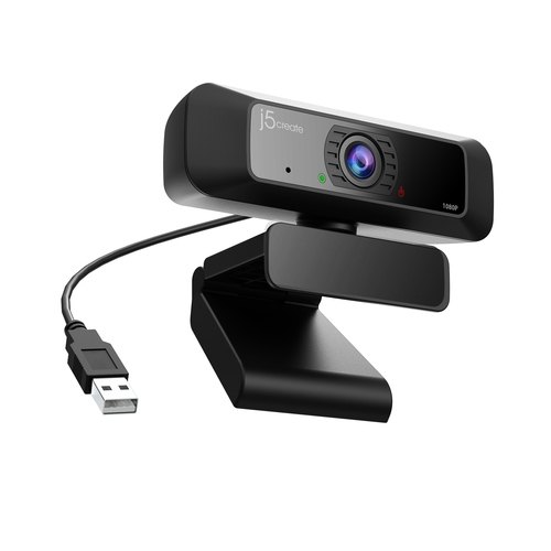 j5create JVCU100-N USB™ HD Webcam met 360° Rotatie