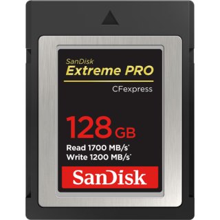 ExtremePro CFexpress 128GB 1700/1200MB/s