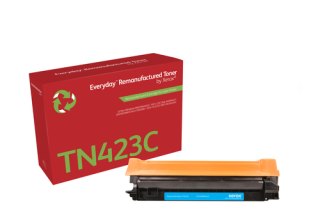Everyday ™ Cyaan Remanufactured Toner van Xerox compatible met Brother (TN423C), High capacity