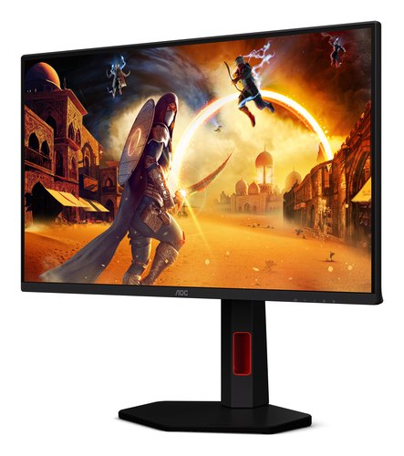 AOC G4 25G4KUR computer monitor 62,2 cm (24.5") 1920 x 1080 Pixels Full HD LED Zwart, Rood