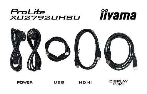 iiyama ProLite XU2792UHSU-B6 computer monitor 68,6 cm (27") 3840 x 2160 Pixels 4K Ultra HD LED Zwart