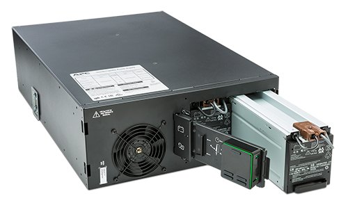 APC Smart-UPS On-Line SRT6KRMXLI-6W - 6kW/VA, 6x C13, 4x C19, hardwire 1 fase uitgang, rackmountable, Embedded NMC, 6 jaar garantie