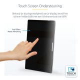StarTech.com 4-Way 13-inch Surface Pro 8/9/X/11 Laptop Privacy Filter, Portrait/Landscape Modes, Touch-Enabled, Anti-Glans Security Filter, +/- 30 Graden Kijkhoek, 51% Blauw Licht Vermindering