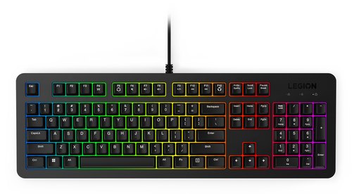 Lenovo K310 toetsenbord Gamen USB Amerikaans Engels Zwart