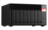 QNAP TS-873A NAS Tower Ryzen Embedded V1500B 8 GB DDR4 0 TB QNAP Turbo System Zwart