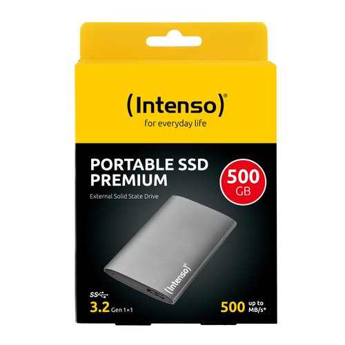 Intenso Premium Edition 500 GB Micro-USB B 3.2 Gen 1 (3.1 Gen 1) Antraciet
