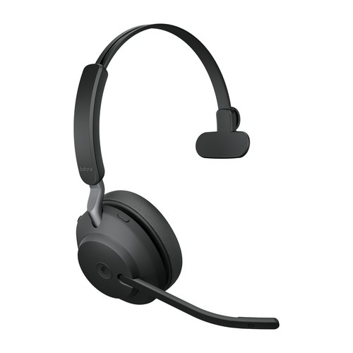 Jabra Evolve2 65 Headset Draadloos Hoofdband Kantoor/callcenter USB Type-A Bluetooth Oplaadhouder Zwart