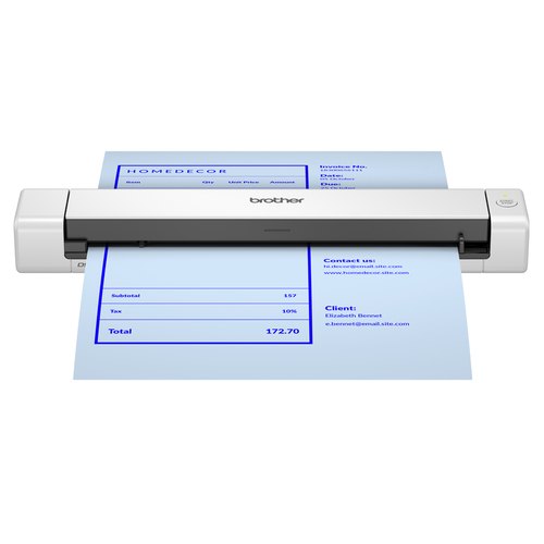 Brother DS-640E scanner Handmatige scanner 600 x 600 DPI A4 Zwart, Wit