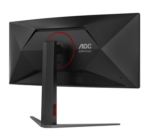 AOC G4 CU34G4 computer monitor 86,4 cm (34") 3440 x 1440 Pixels Wide Quad HD LED Zwart, Rood