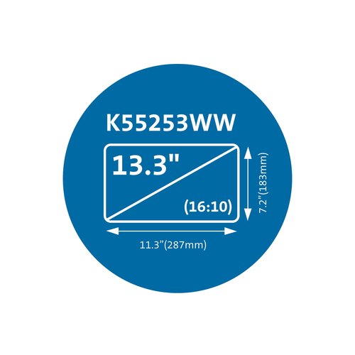 Kensington MagPro Magnetic Privacy Screen Filter voor Laptops 13,3" (16:10)