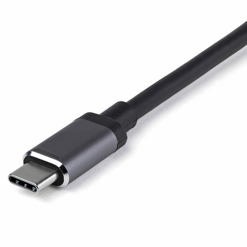 StarTech.com USB C Multiport Adapter - USB-C naar HDMI or Mini DisplayPort 4K 60Hz, 100W Power Delivery Pass-Through, 4-Port 10Gbps USB Hub - USB Type-C Mini Dock - 30cm Vaste Kabel