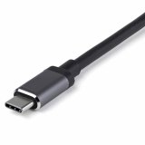 StarTech.com USB C Multiport Adapter - USB-C naar HDMI or Mini DisplayPort 4K 60Hz, 100W Power Delivery Pass-Through, 4-Port 10Gbps USB Hub - USB Type-C Mini Dock - 30cm Vaste Kabel