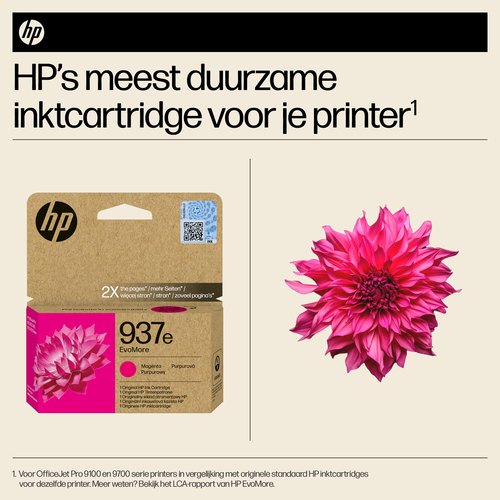 HP 937e EvoMore originele magenta inktcartridge