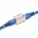 StarTech.com Shielded RJ45 Koppelstuk, Inline Cat6a Coupler, Female naar Female (F/F) T568B Connector, Shielded Ethernet Kabel Verlengstuk