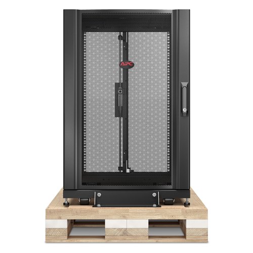 APC NetShelter SX 18U Server Rack Enclosure 600mm x 1070mm w/ Sides Black Shock Packaging