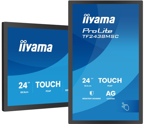 iiyama TF2438MSC-B2 aanraakbedieningspaneel 60,5 cm (23.8") 1920 x 1080 Pixels