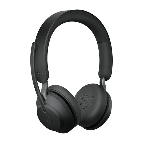 Jabra Evolve2 65 Headset Draadloos Hoofdband Kantoor/callcenter USB Type-A Bluetooth Zwart