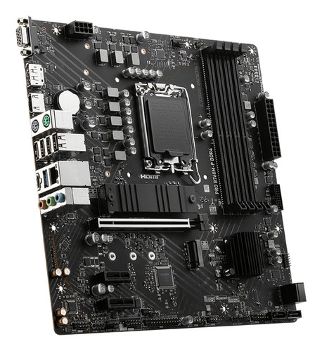 MSI PRO B760M-P DDR4 moederbord Intel B760 LGA 1700 micro ATX