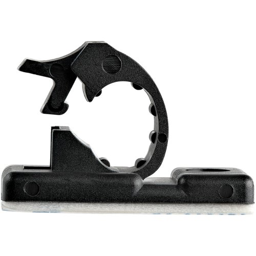 StarTech.com 100 Zelfklevende Kabelmanagement Clips, 5.5mm, Zwart, Netwerk/Ethernet/Bureau/Computer Kabelbeheer, Klevende Kabelhouders, Zelfklevende Klem, Nylon, UL/94V-2 Brandklasse
