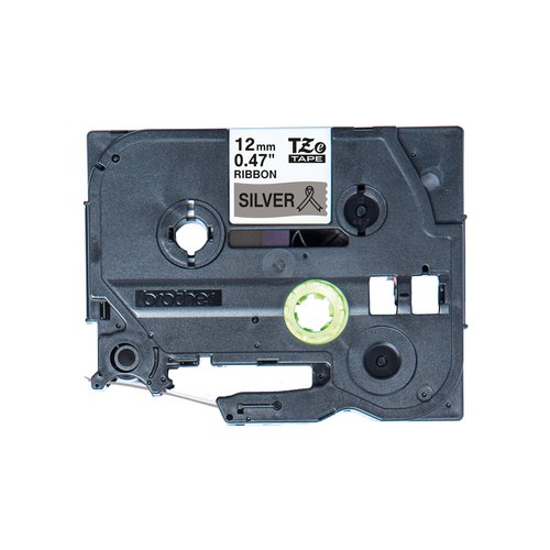 Brother TZE-R931 labelprinter-tape Zwart op zilver