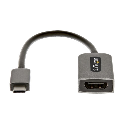 StarTech.com USB C naar HDMI Adapter - 4K 60Hz Video, HDR10 - USB-C naar HDMI 2.0b Adapter Dongle - USB Type-C DP Alt Mode naar HDMI Monitor/Scherm/TV - USB C naar HDMI Converter