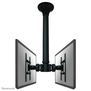 Neomounts FPMA-C200D Dual monitor/TV-beugel plafond 10-40" - h 64-104 cm