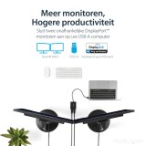 StarTech.com USB-naar-Dual DisplayPort-adapter - 4K 60Hz - USB 3.0 (5 Gbps)