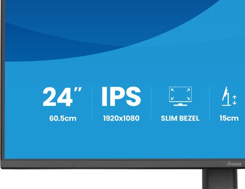 iiyama ProLite XB2493HSU-B1 computer monitor 60,5 cm (23.8") 1920 x 1080 Pixels Full HD LED Zwart