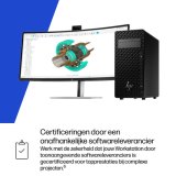 HP Z2 Tower G1i Wolf Pro Security Edition Intel Core Ultra 7 265K 64 GB DDR5-SDRAM 1 TB SSD Windows 11 Pro Workstation AI Workstation, AI PC Zwart