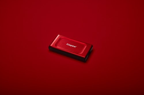 Kingston Technology 2TB XS1000 Red External USB 3.2 Gen 2 Draagbare Solid State Drive
