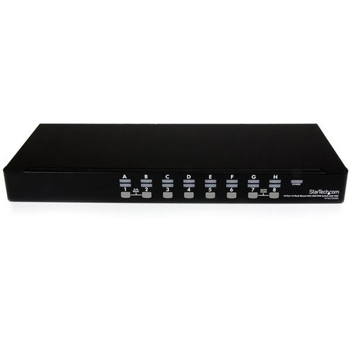 StarTech.com 16-poort 1U-Rack USB KVM-switch met OSD en Bekabeling