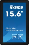 iiyama ProLite TF1633MSC-B1 computer monitor 39,6 cm (15.6") 1920 x 1080 Pixels Full HD Touchscreen Zwart