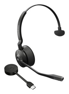 Jabra Engage 55 SE Headset Draadloos Hoofdband Kantoor/callcenter Zwart