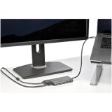 StarTech.com USB-C Multiport Adapter - USB-C Travel Dock met 4K HDMI of 1080p VGA - 3x USB 3.0 Hub, SD, GbE, Audio, 100W PD Pass-Through - Mini Docking Station voor Laptop/Tablet